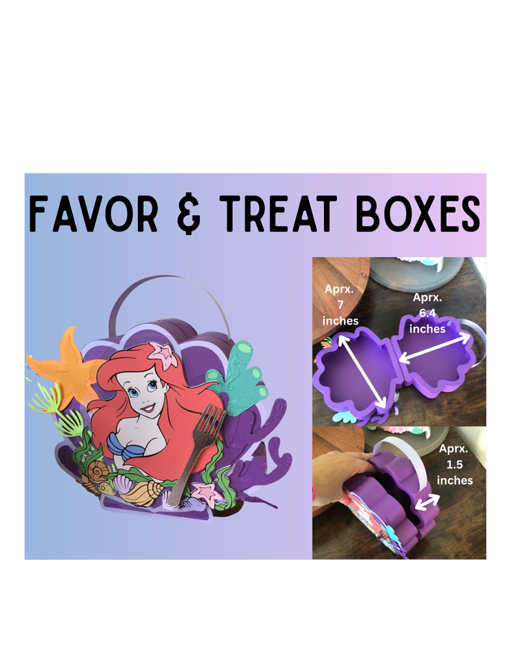 Favor/ Treats Boxes