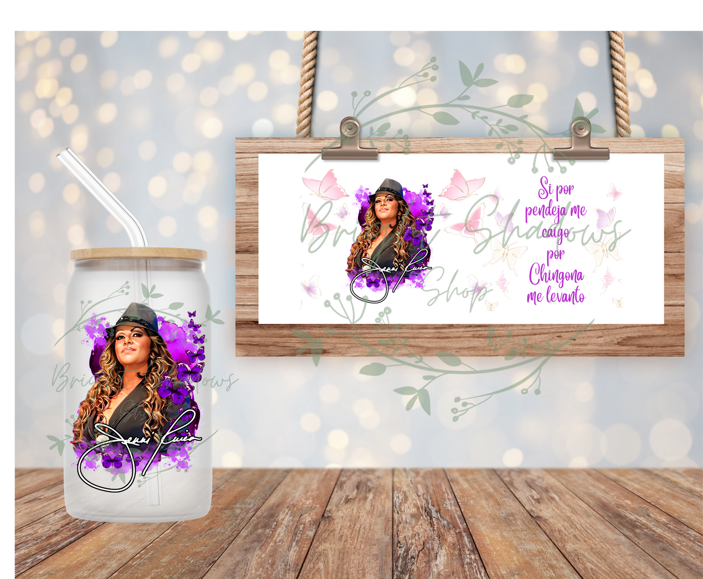Jenni Rivera Purple - Libby Cup