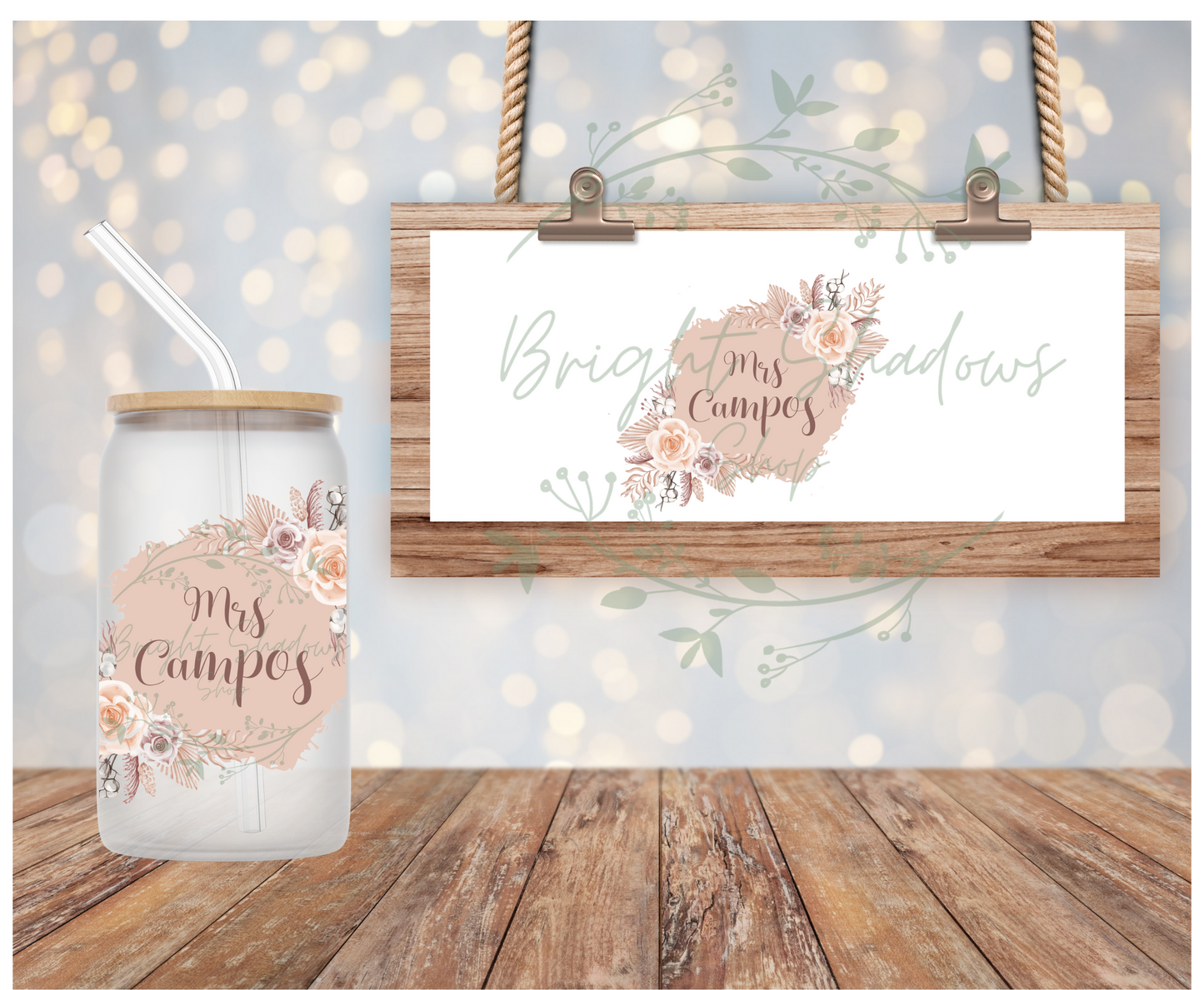 Bridal last name - Libby Cup