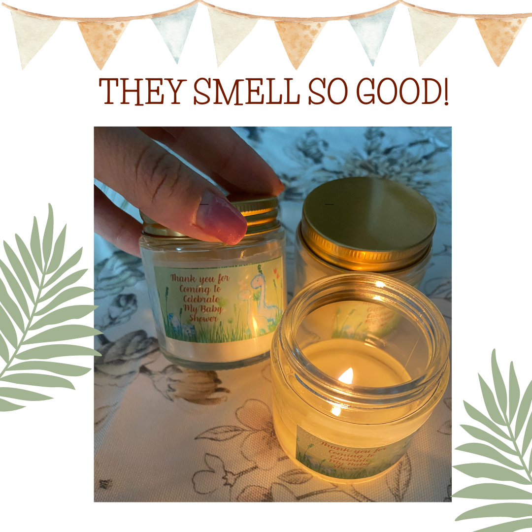Candle Stickers set of 24 - CUSTOM