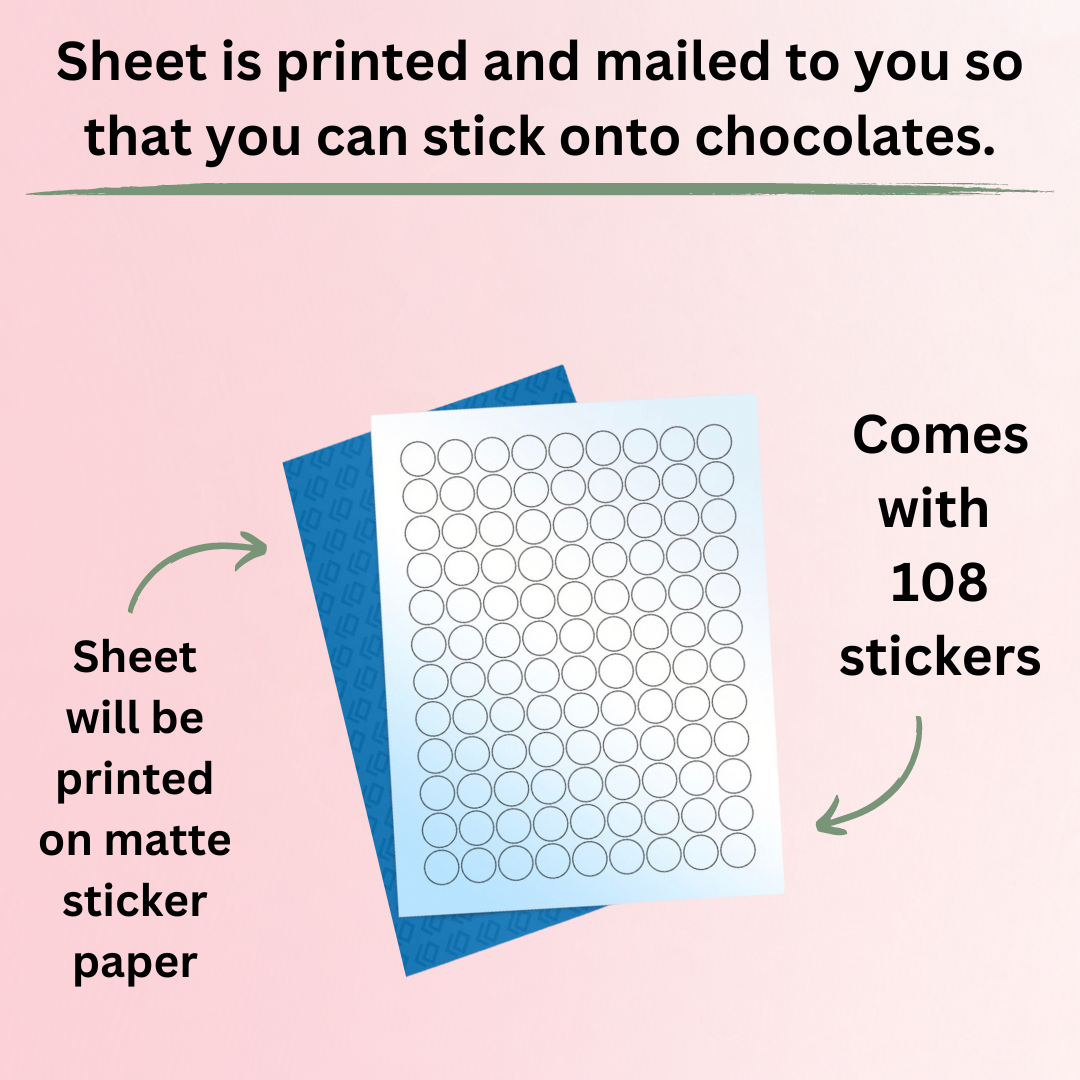 Mini Chocolate Stickers - Encanto