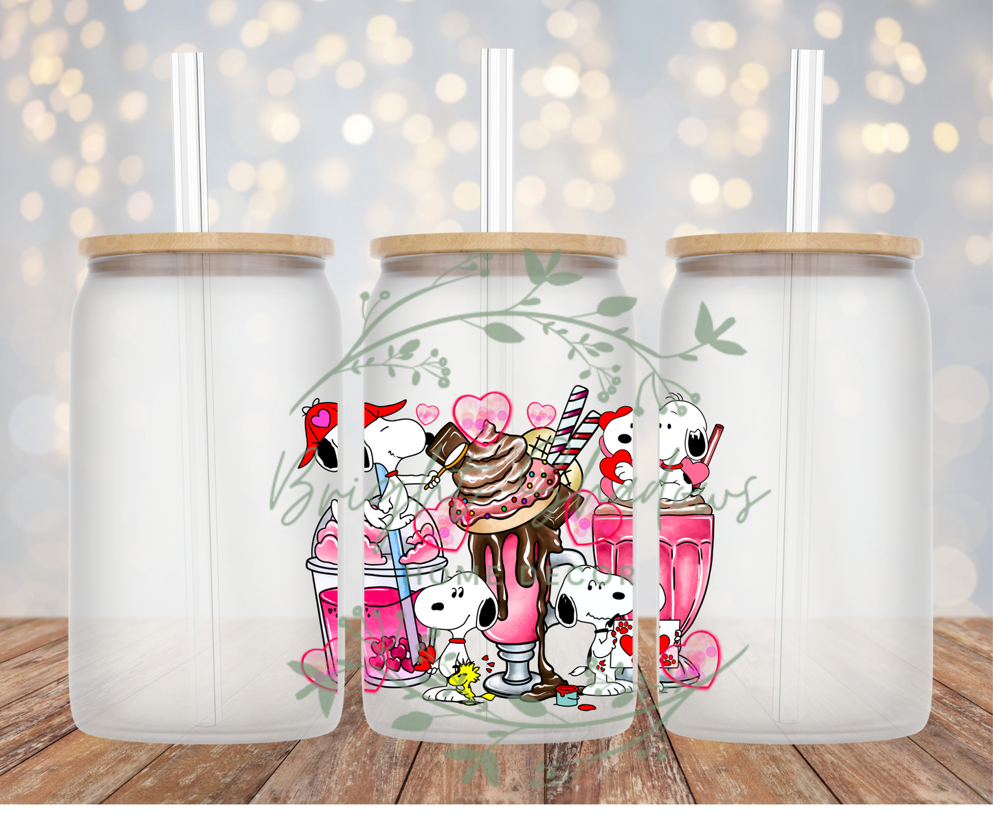 Snoopy valentines - Libby Cup