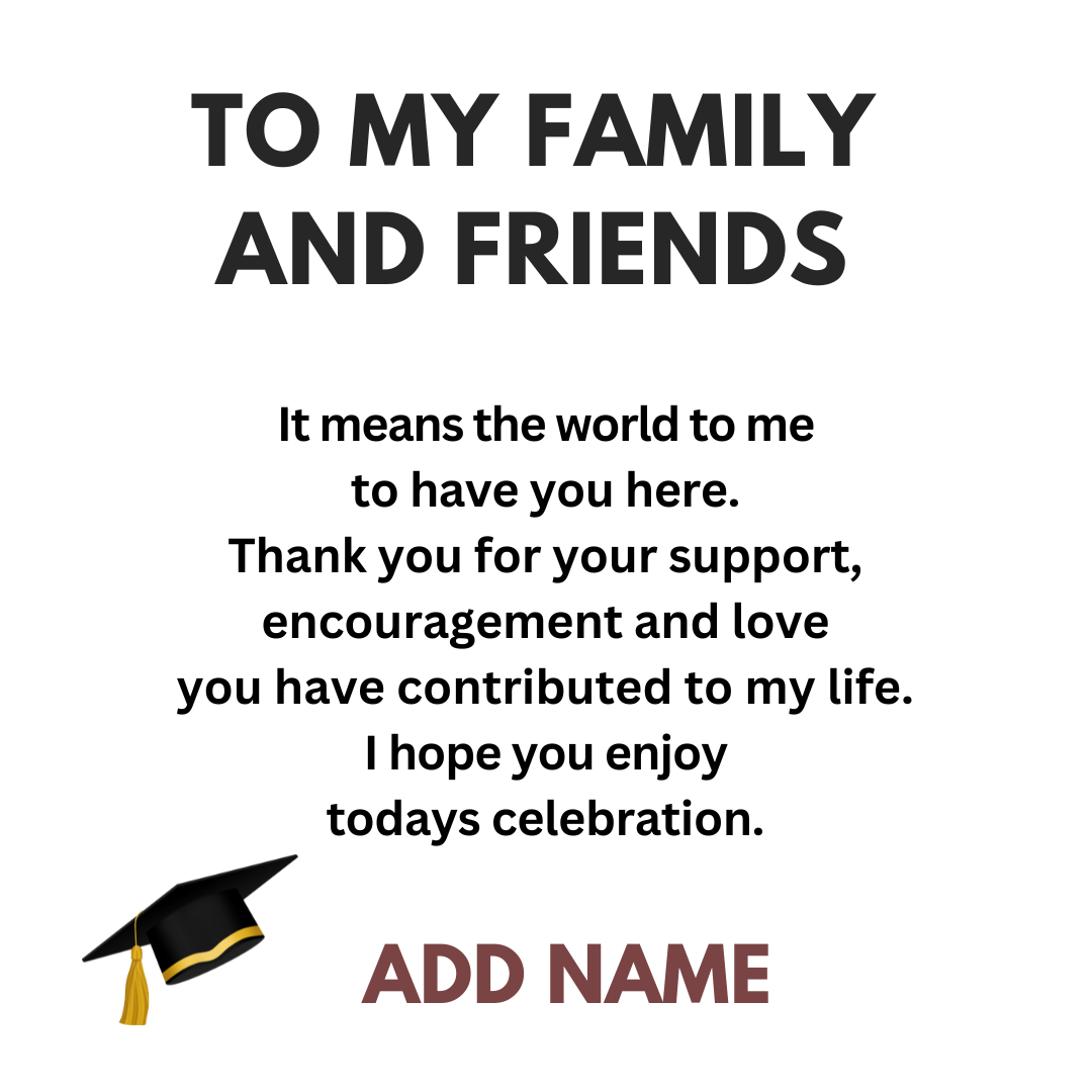 Gift Tag - Graduation