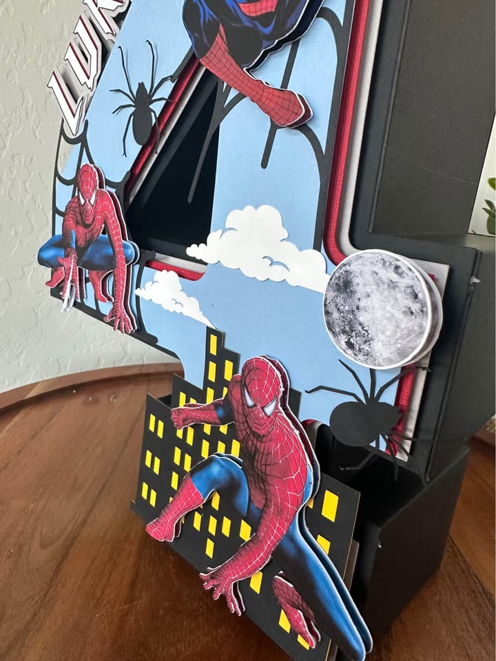 Spiderman - 3D Number/ Letter
