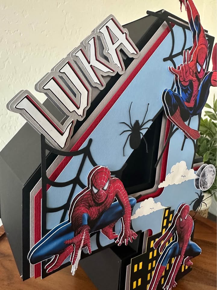 Spiderman - 3D Number/ Letter