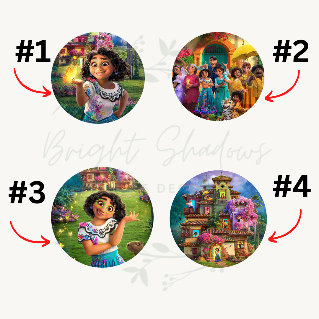 Mini Chocolate Stickers - Encanto