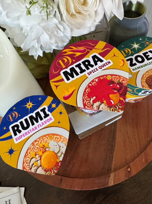 Kpop - ramen cylinder cup wrap