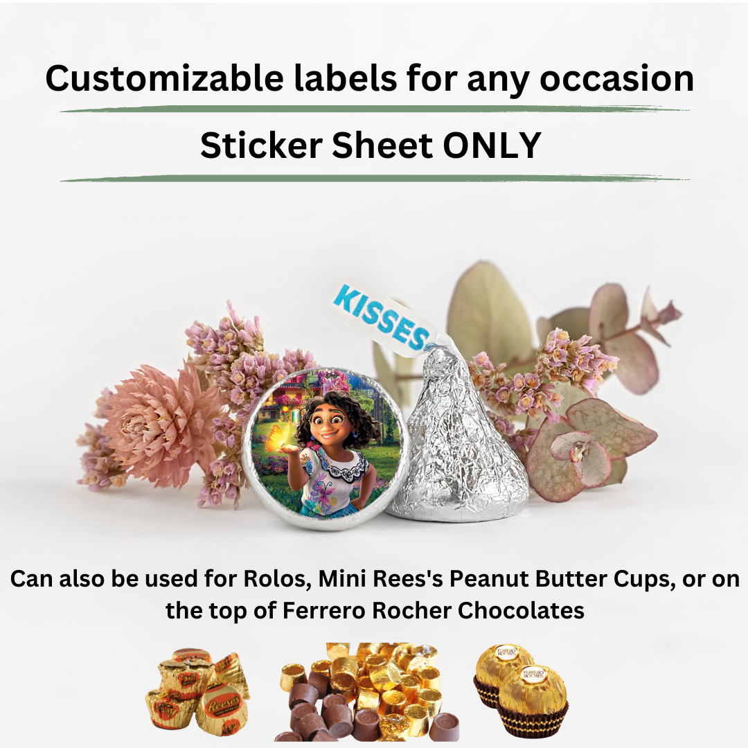 Mini Chocolate Stickers - Encanto