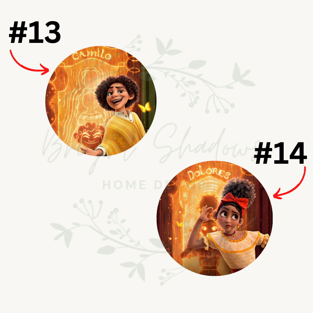 Mini Chocolate Stickers - Encanto