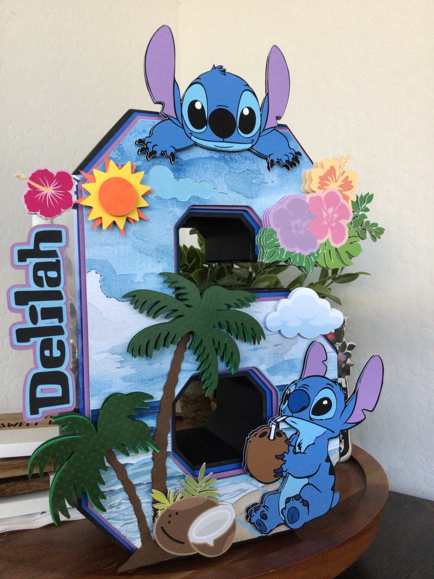 Stitch- 3D Number/ Letter