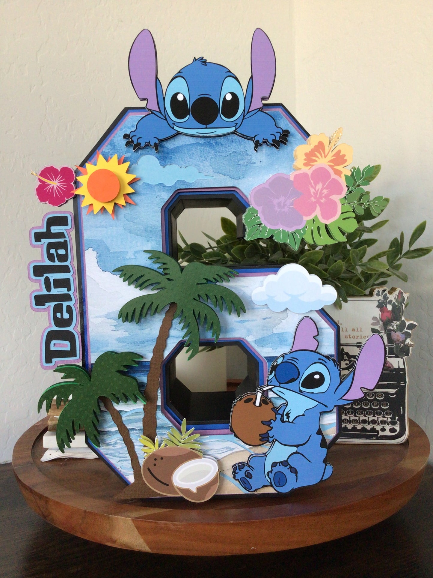 Stitch- 3D Number/ Letter