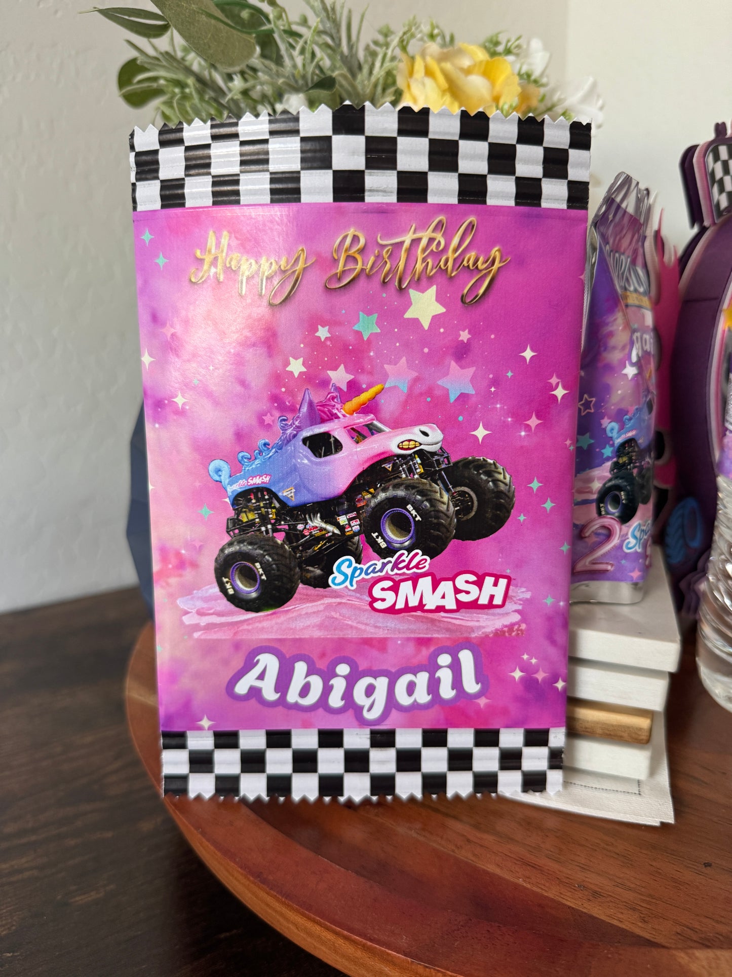 Sparkle Smash - chip bag