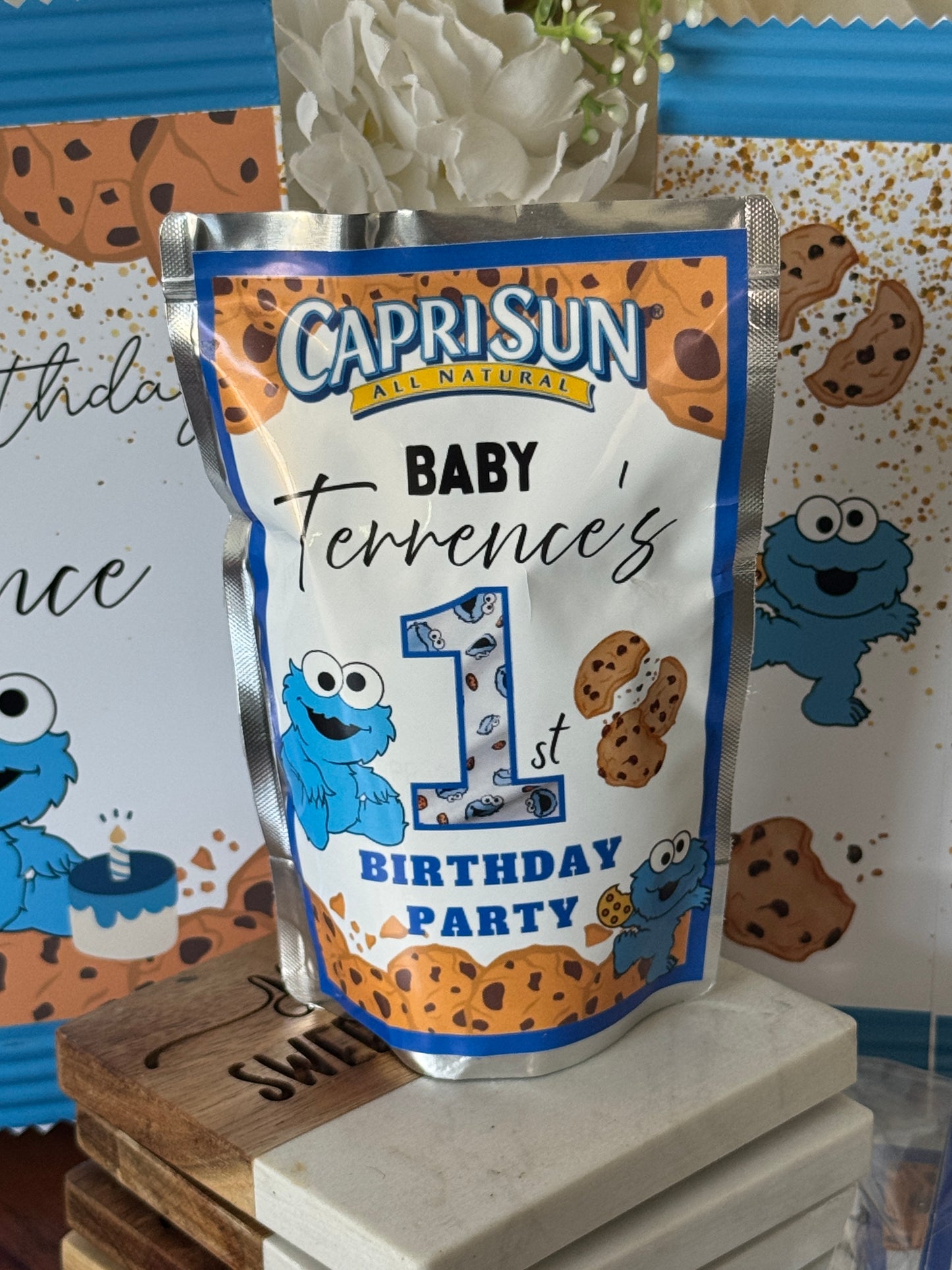 Cookie Monster - Caprisun sticker