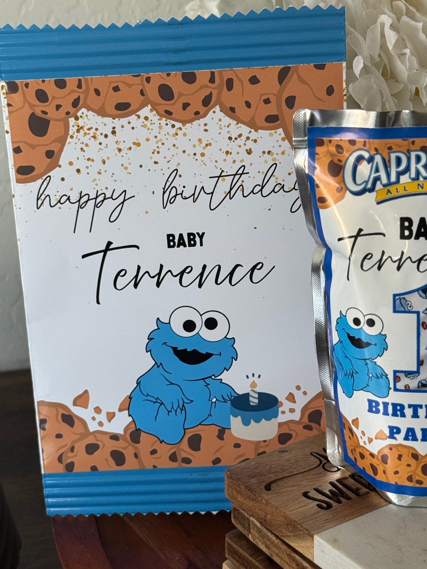 Cookie Monster - chip bag