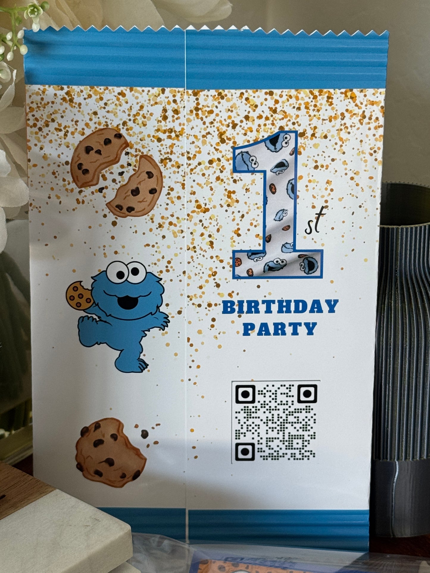 Cookie Monster - chip bag