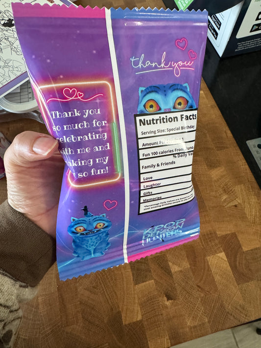 Kpop Huntrx - Chip Bag