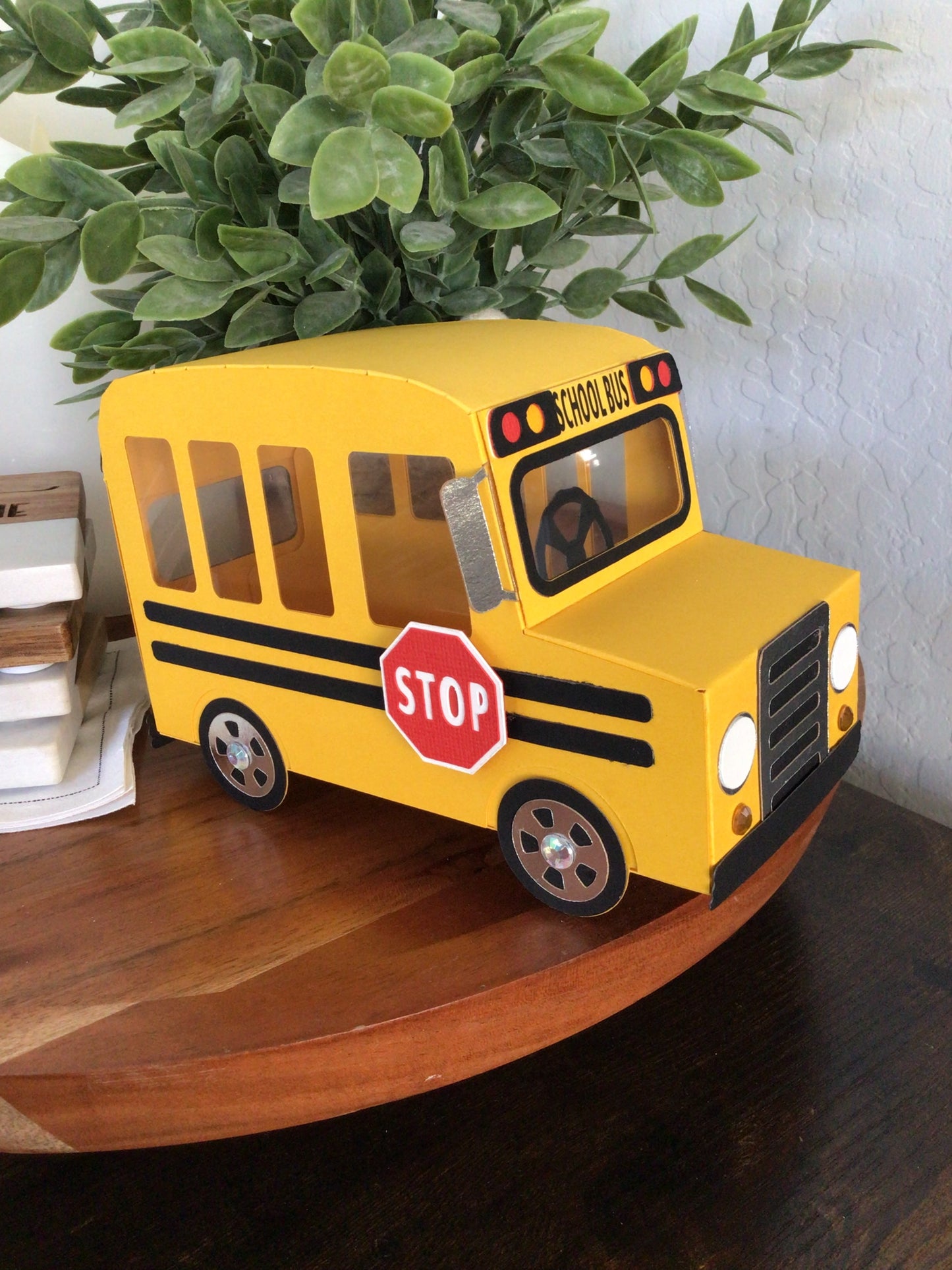 School Bus Favor Box