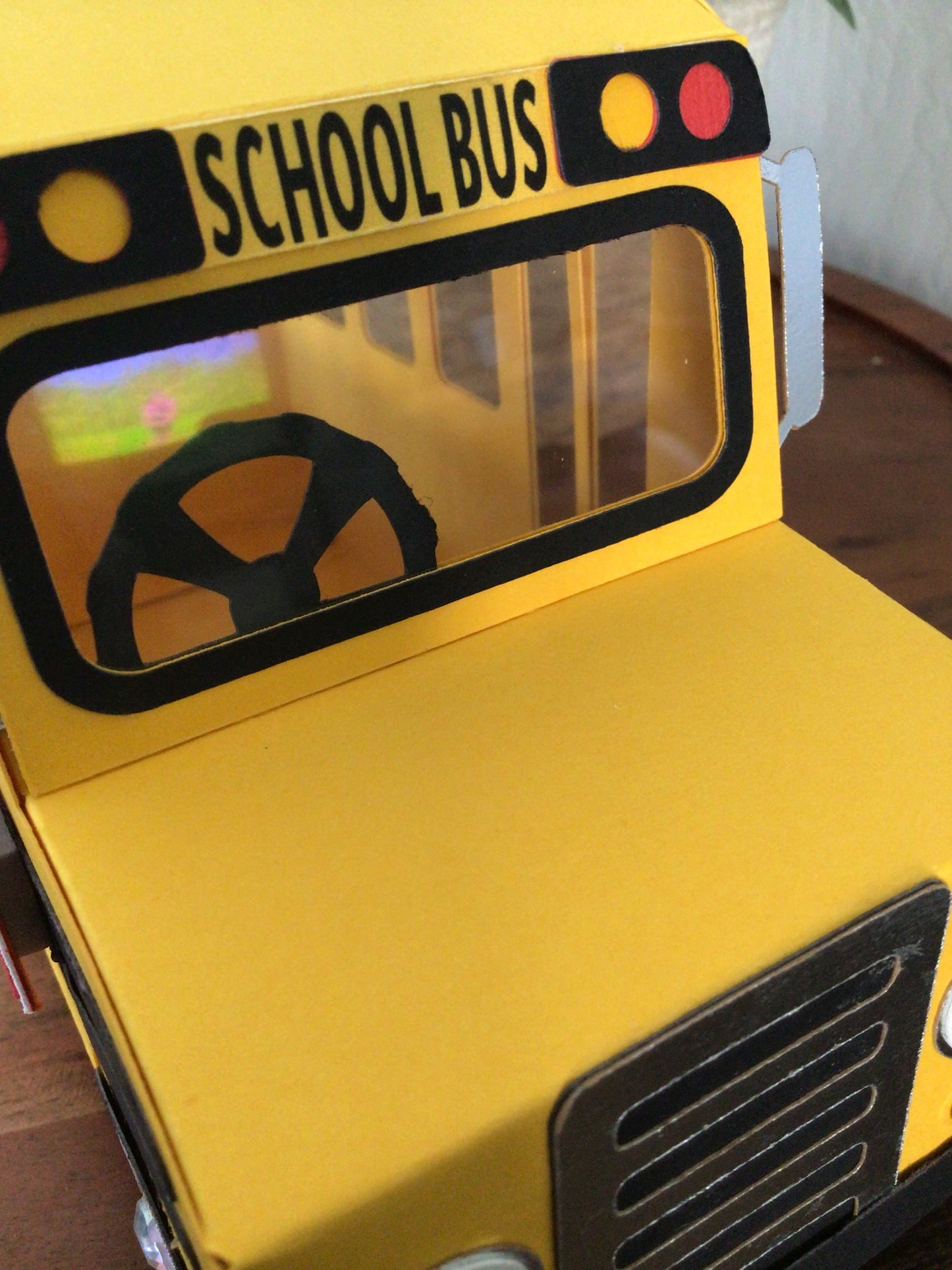 School Bus Favor Box