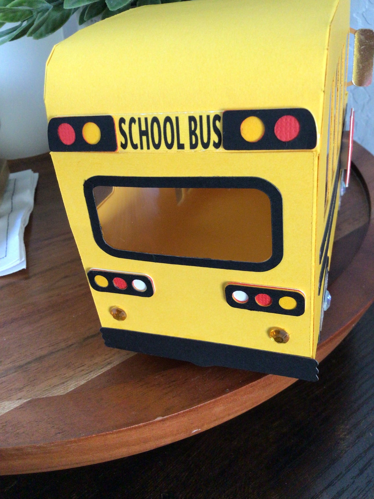 School Bus Favor Box
