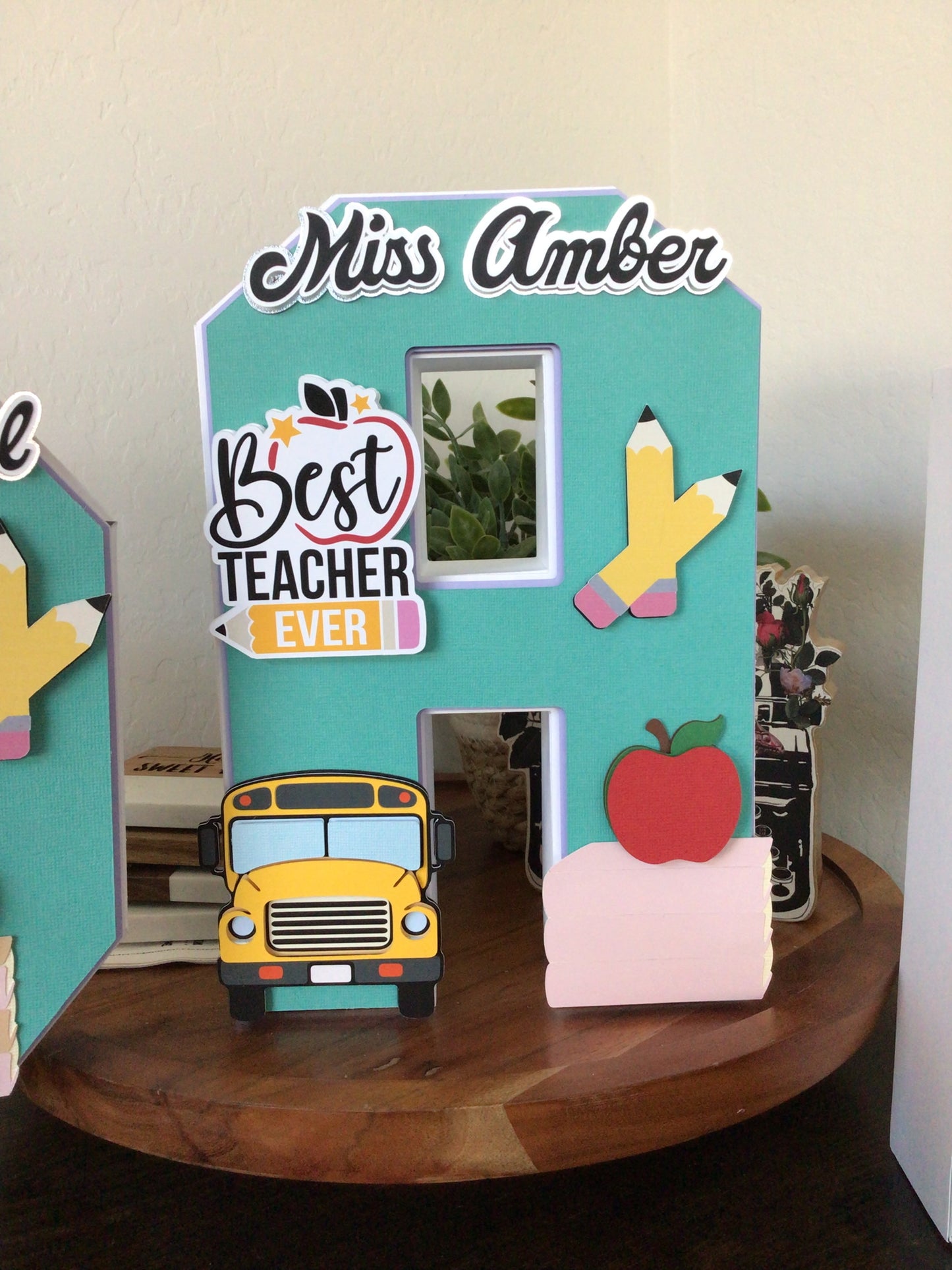 Teacher - 3D Number/ Letter