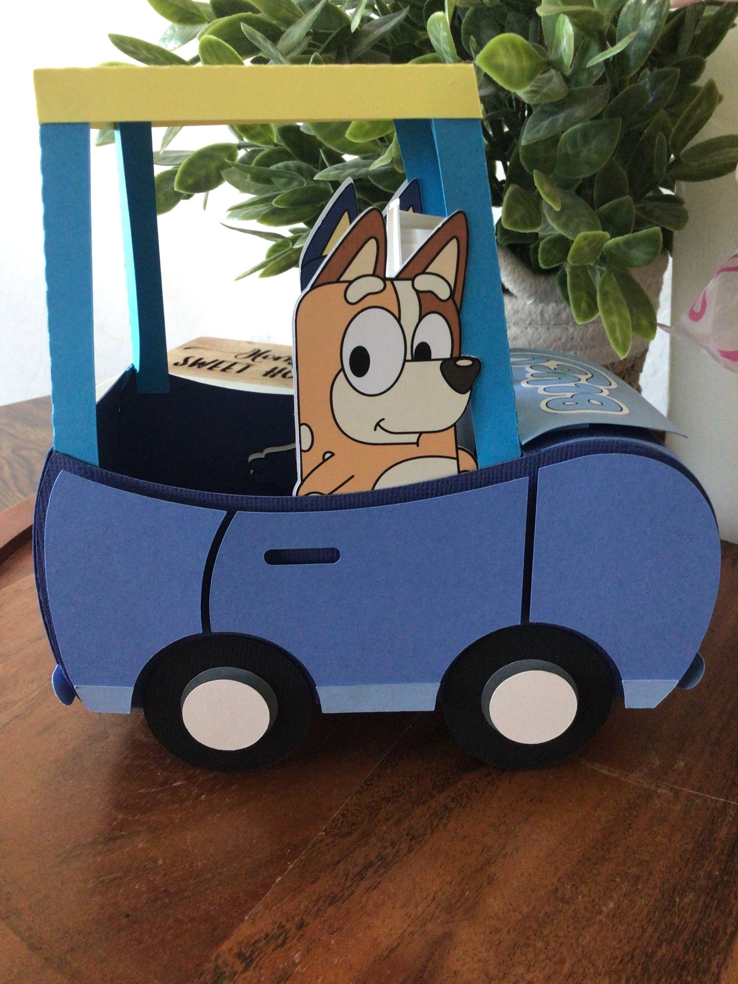 Bluey Car-Shaped Activity box