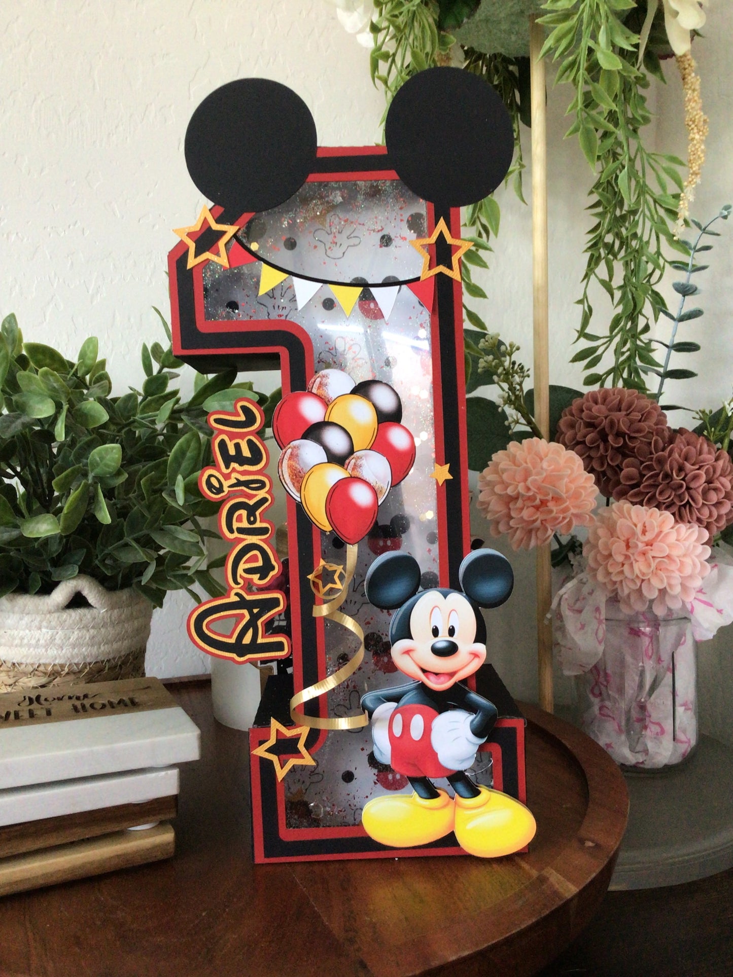 Monster Jam Trucks- 3D Number/ Letter