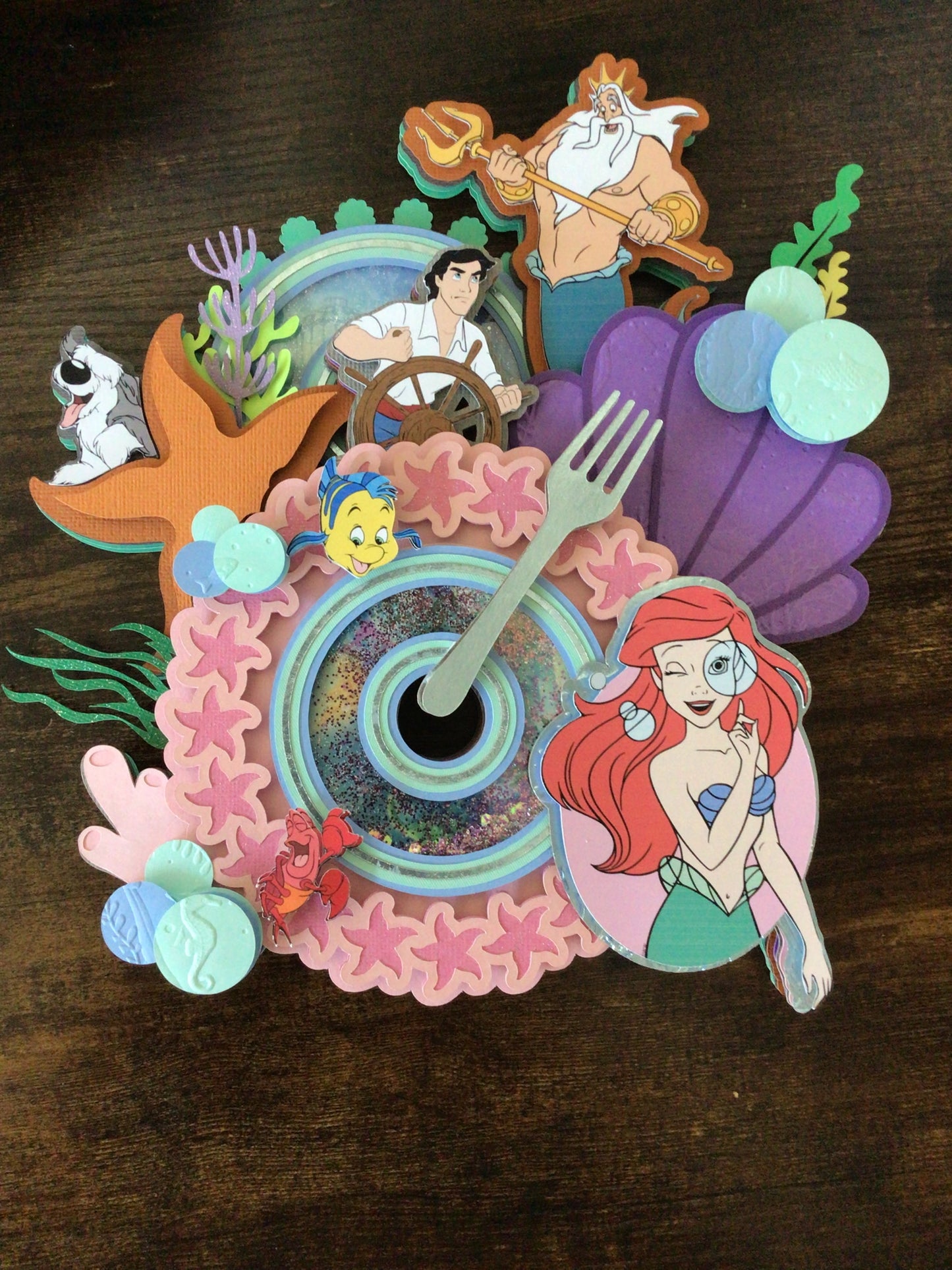 Little Mermaid - Cake topper