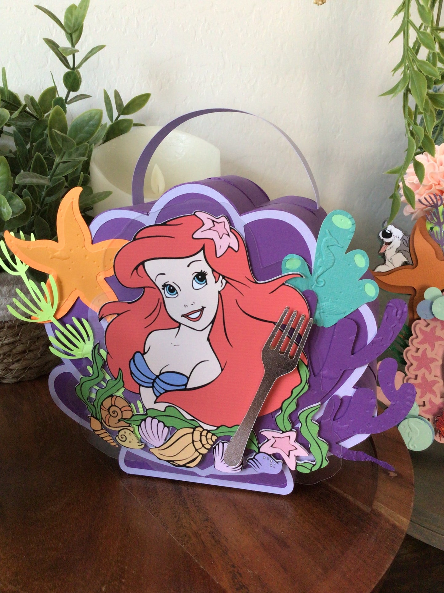 Little Mermaid Purse - Favor Box