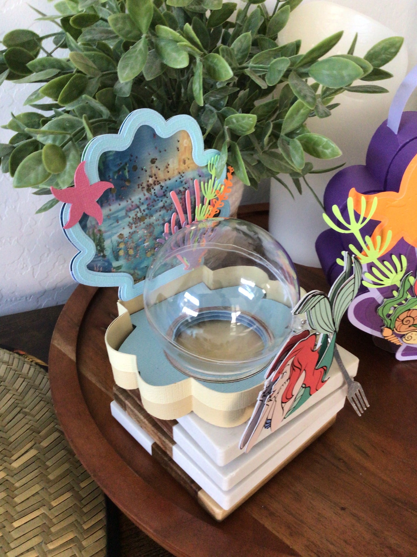 Little Mermaid - Favor Shell Box