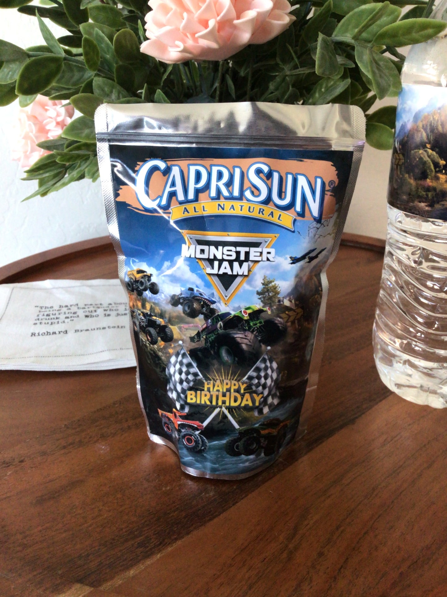 Monster Jam - Caprisun labels