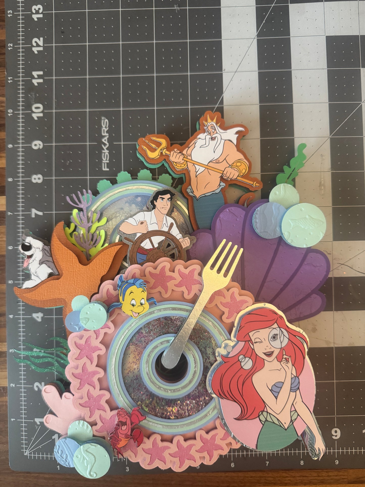 Little Mermaid - Cake topper