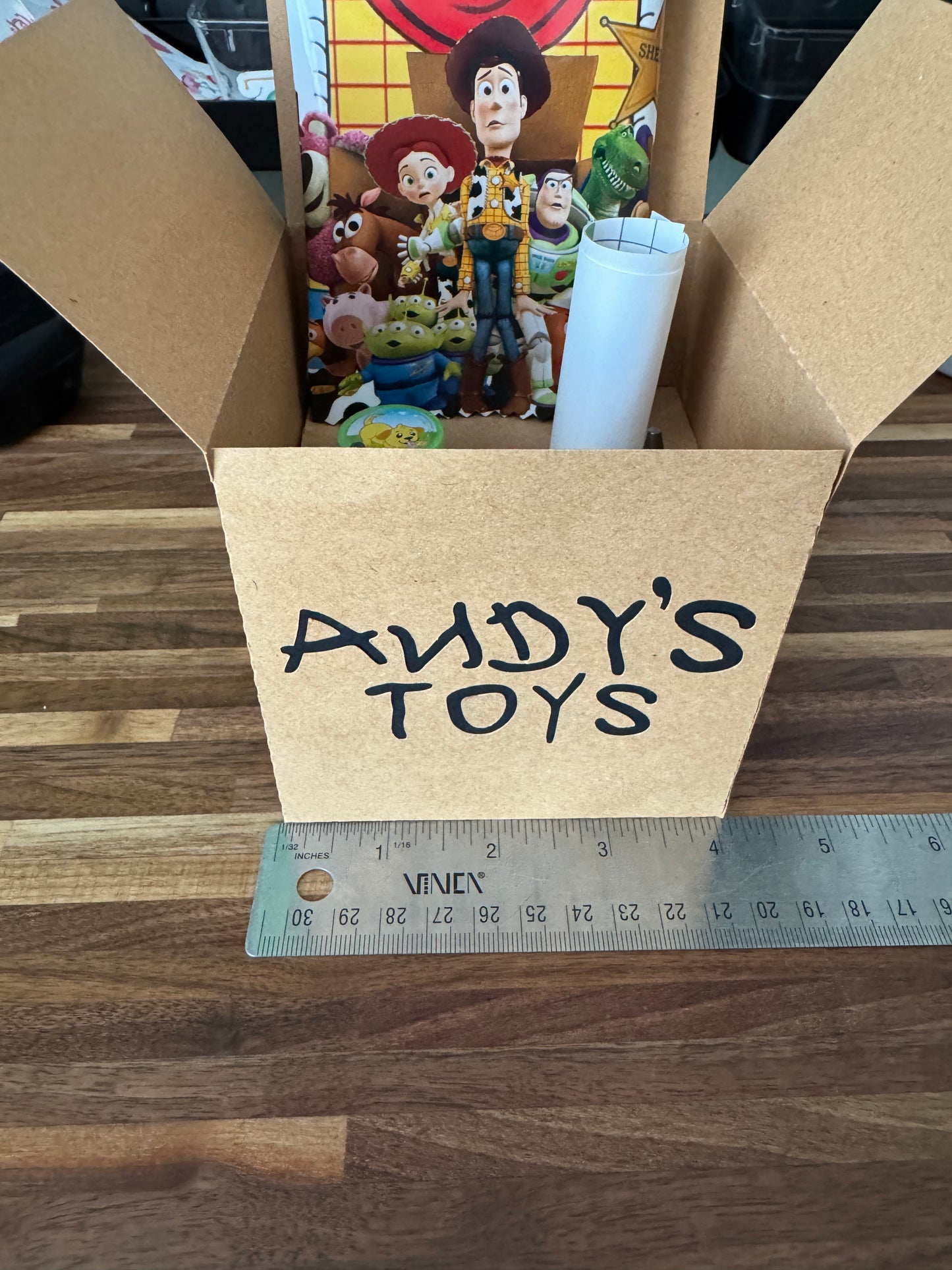 Mini Toy Story Activity Box – “Andy’s Toys” Theme