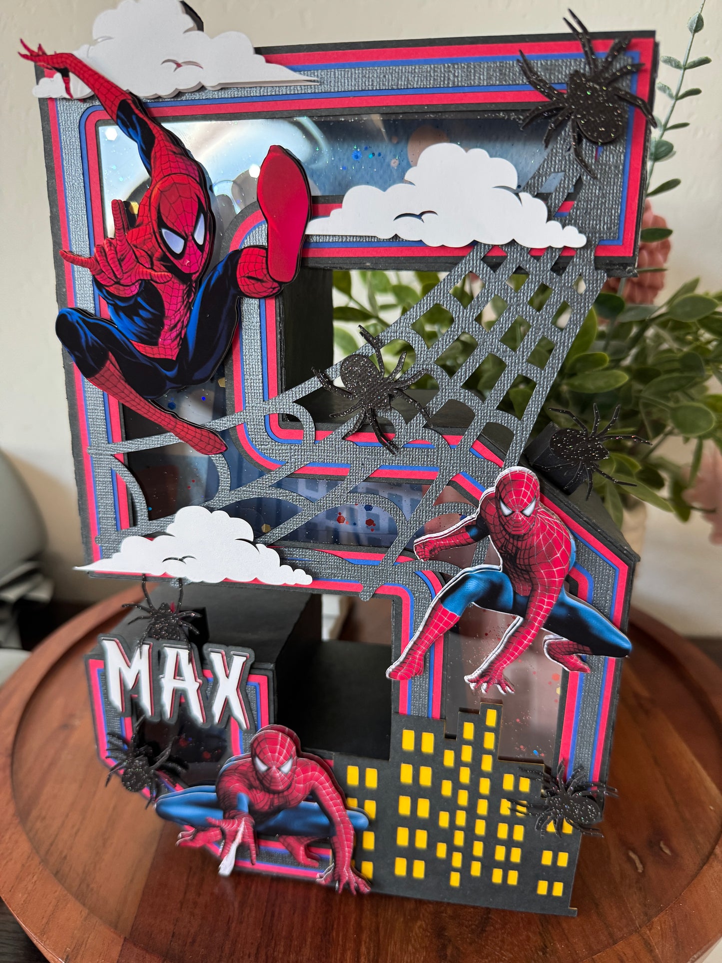 Spiderman - 3D Number/ Letter