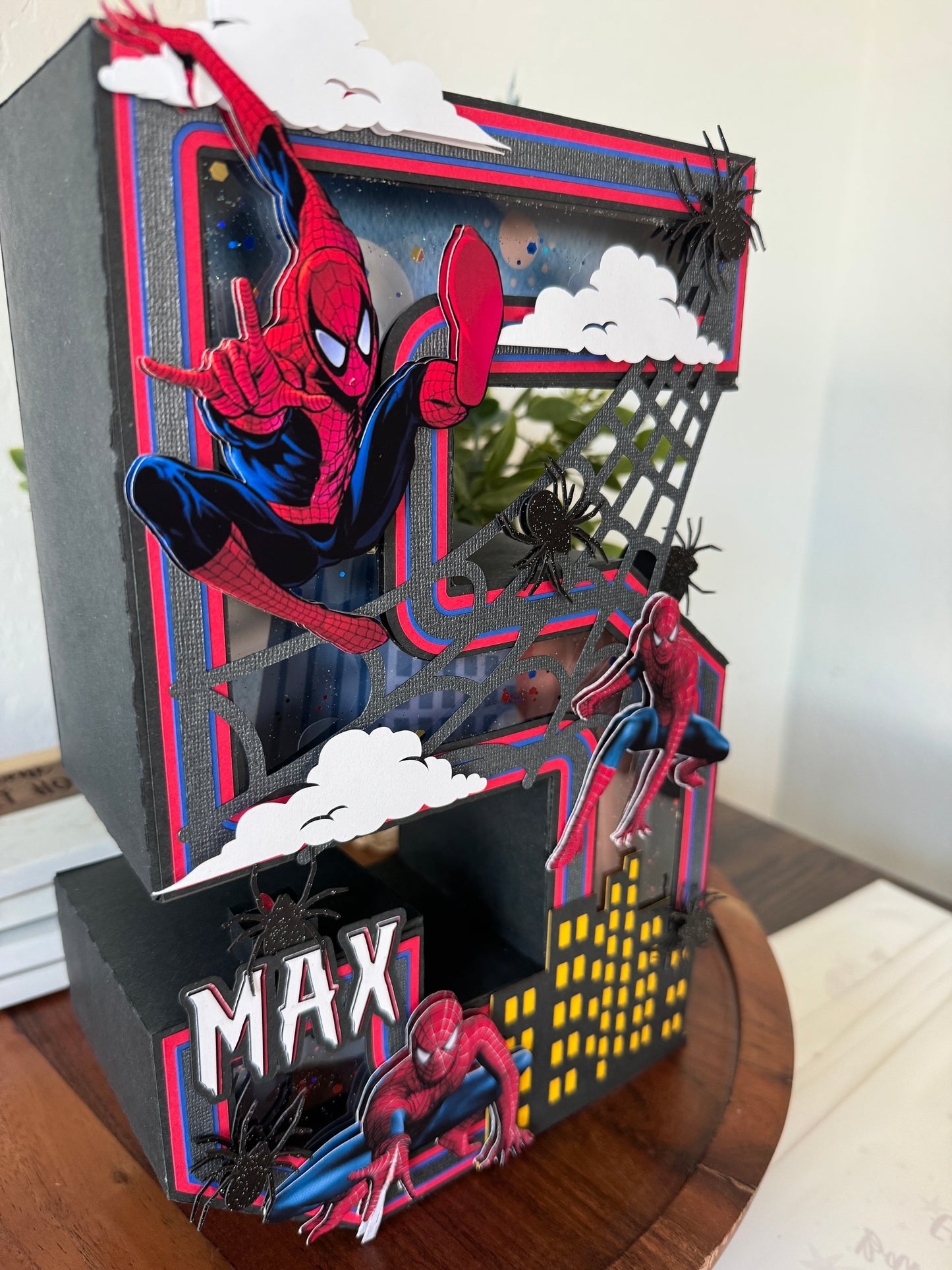 Spiderman - 3D Number/ Letter