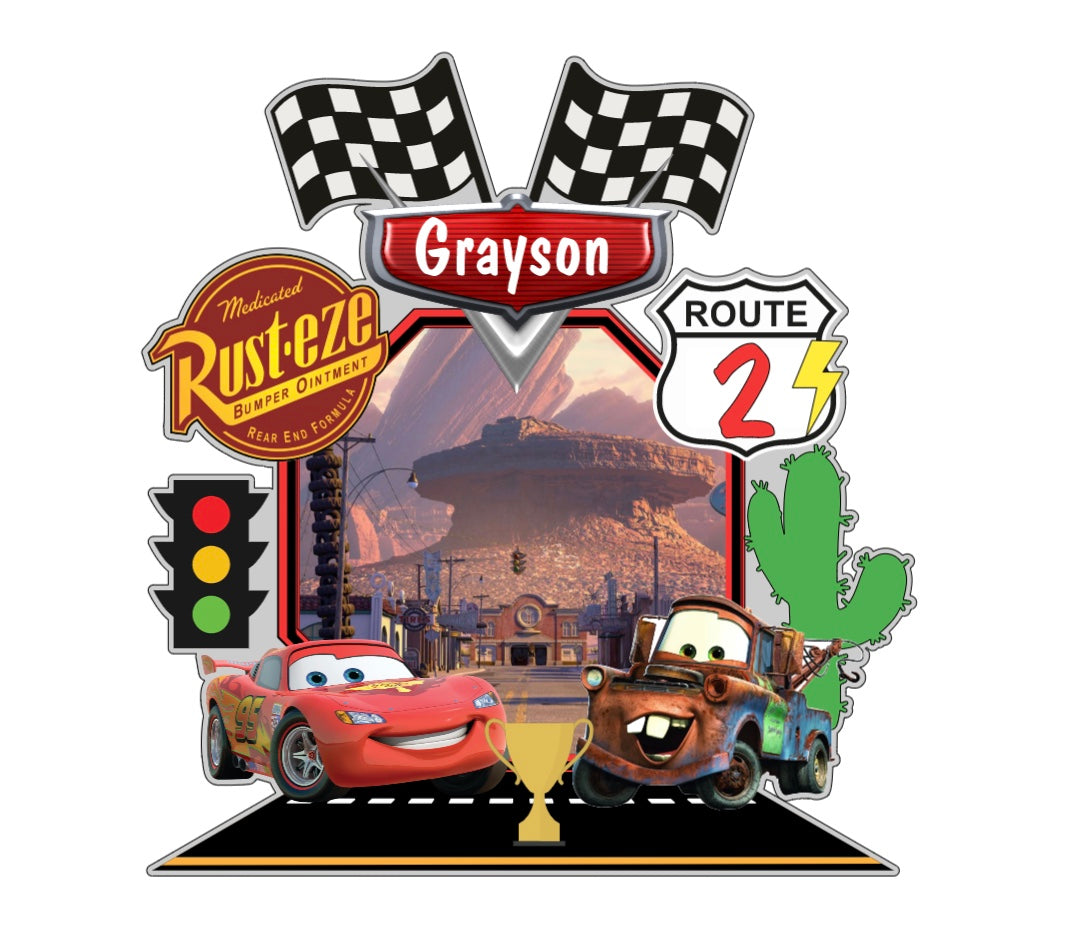 CARS - Cake Topper
