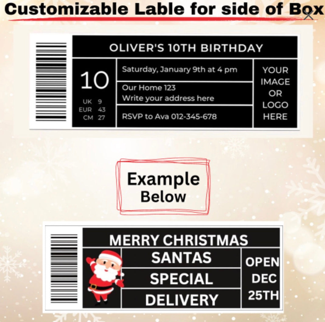 Sneaker/Shoe - Favor Box