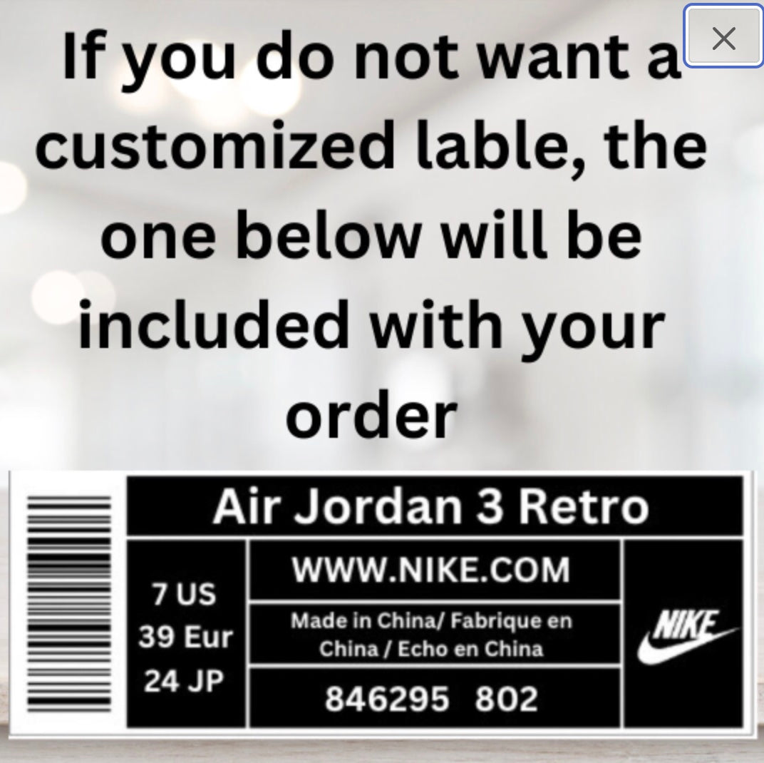 Sneaker/Shoe - Favor Box