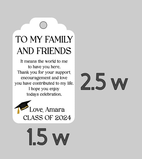 Gift Tag - Graduation