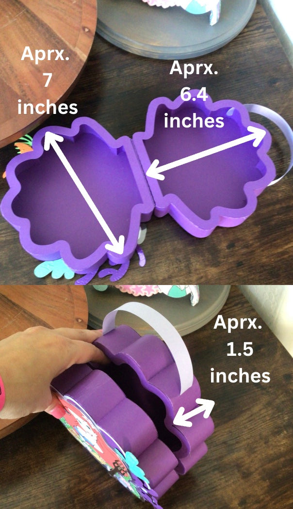 Little Mermaid Purse - Favor Box