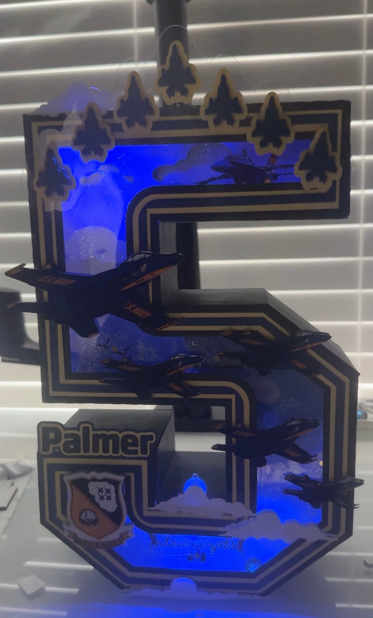 Stitch- 3D Number/ Letter