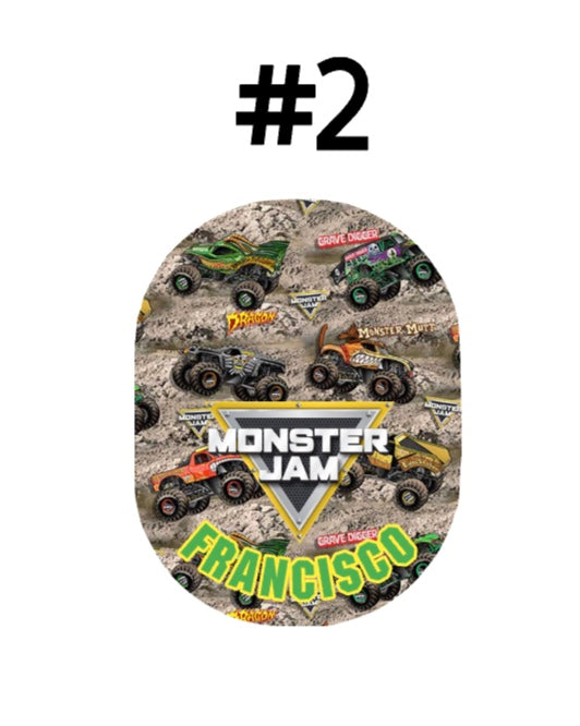 Monster Jam Pringles Lid sticker