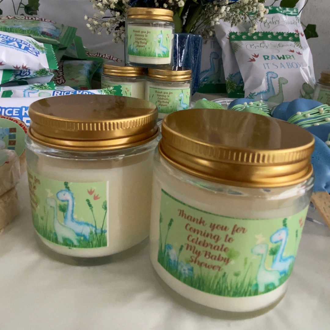 Candle Stickers set of 24 - CUSTOM