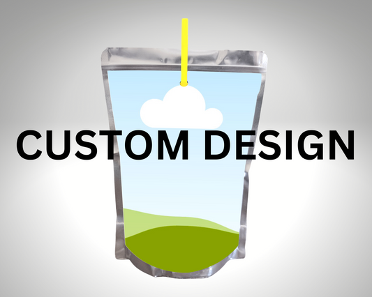 Juice Pouch Stickers - CUSTOM