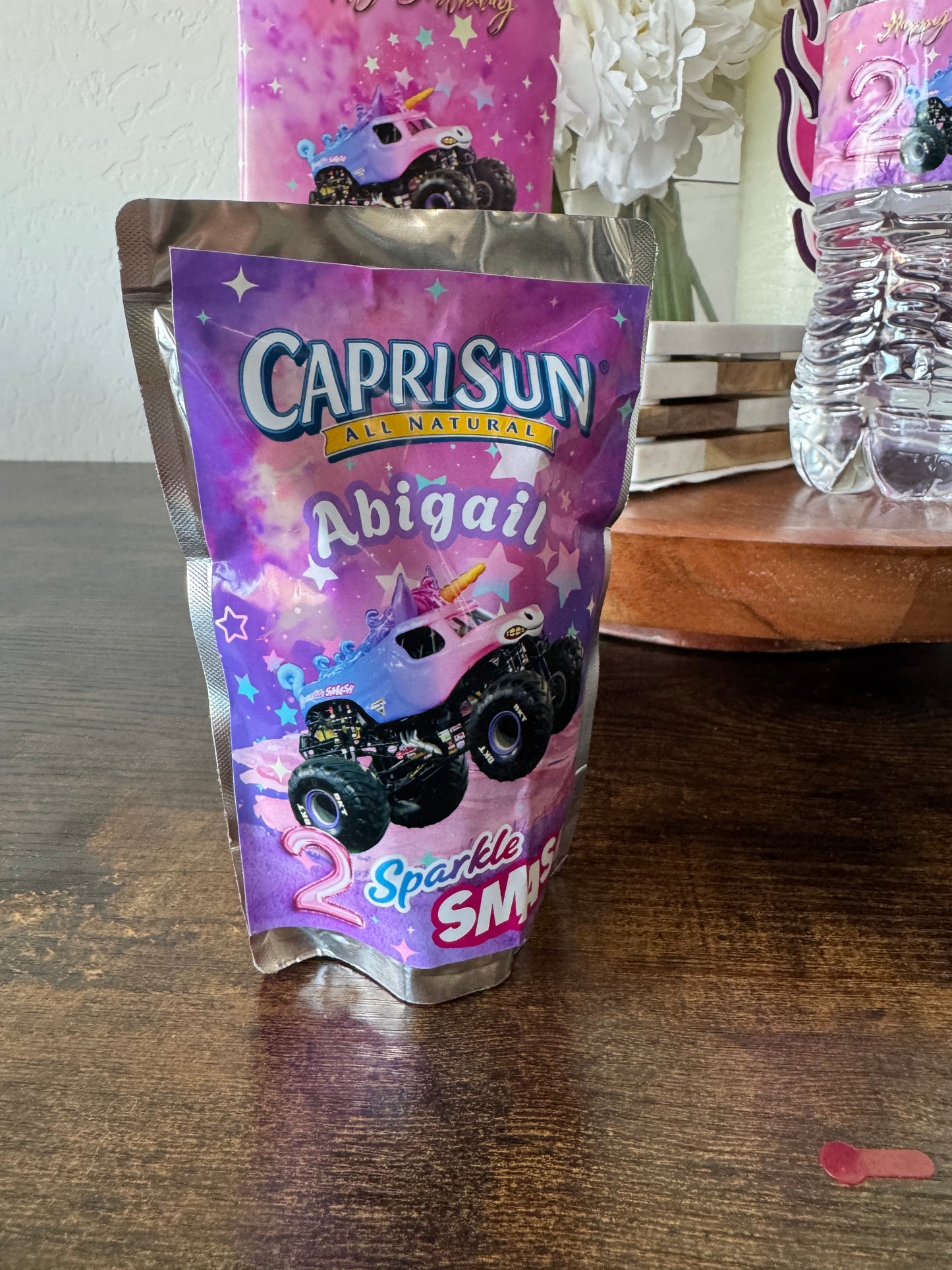 Sparkle Smash - Caprisun labels