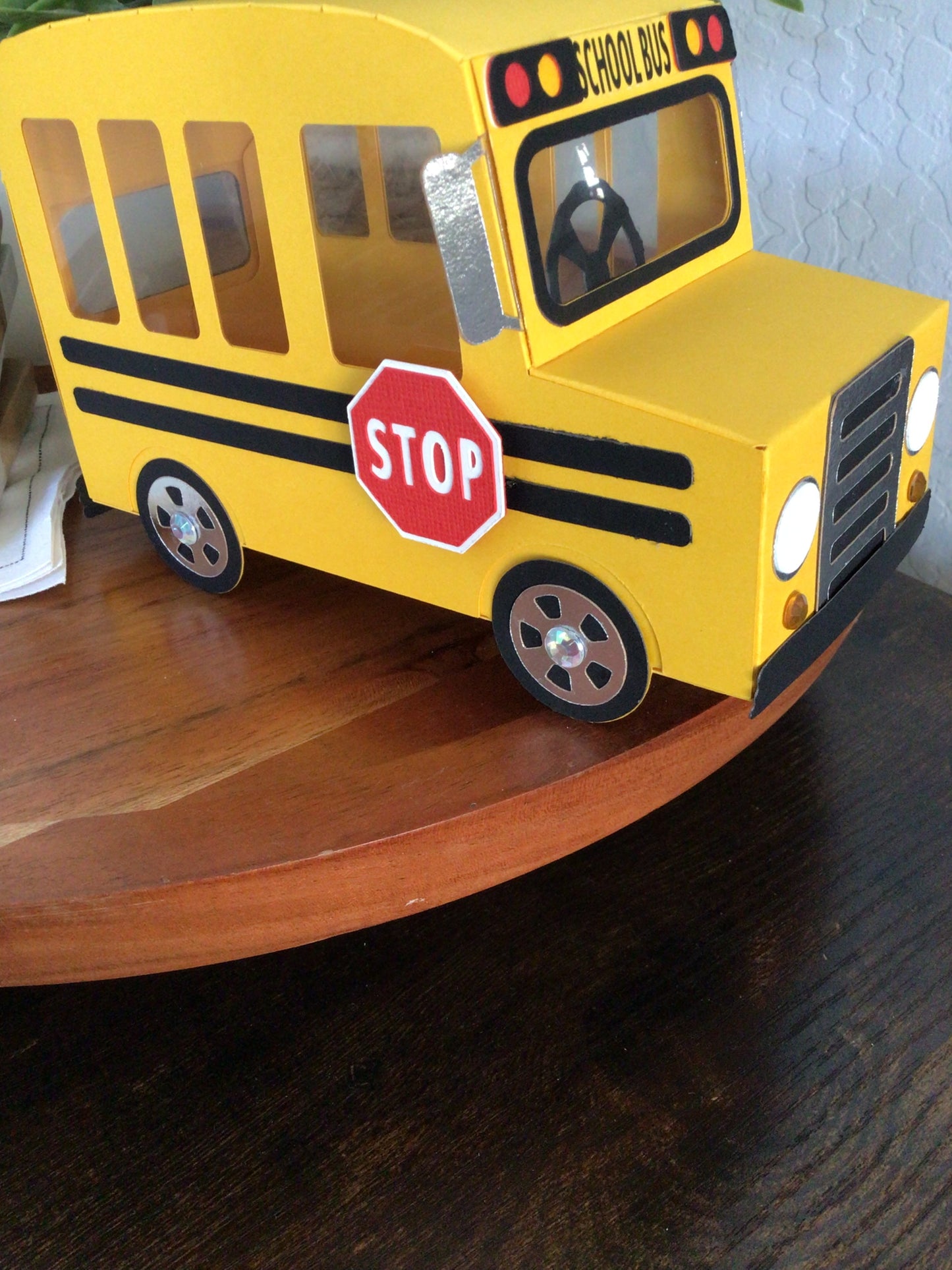 School Bus Favor Box