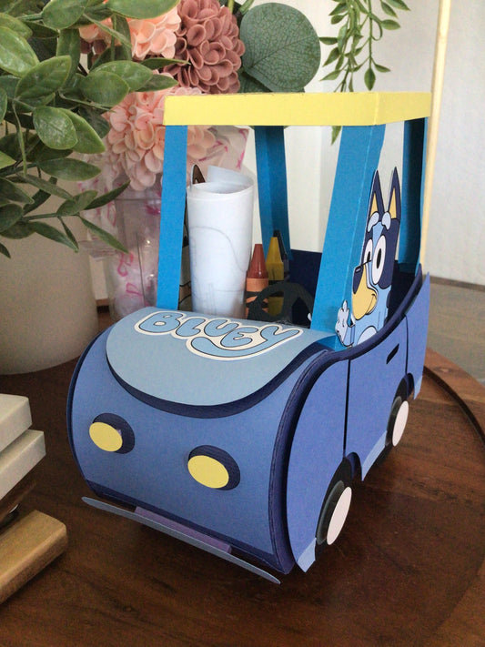 Bluey Car-Shaped Activity box