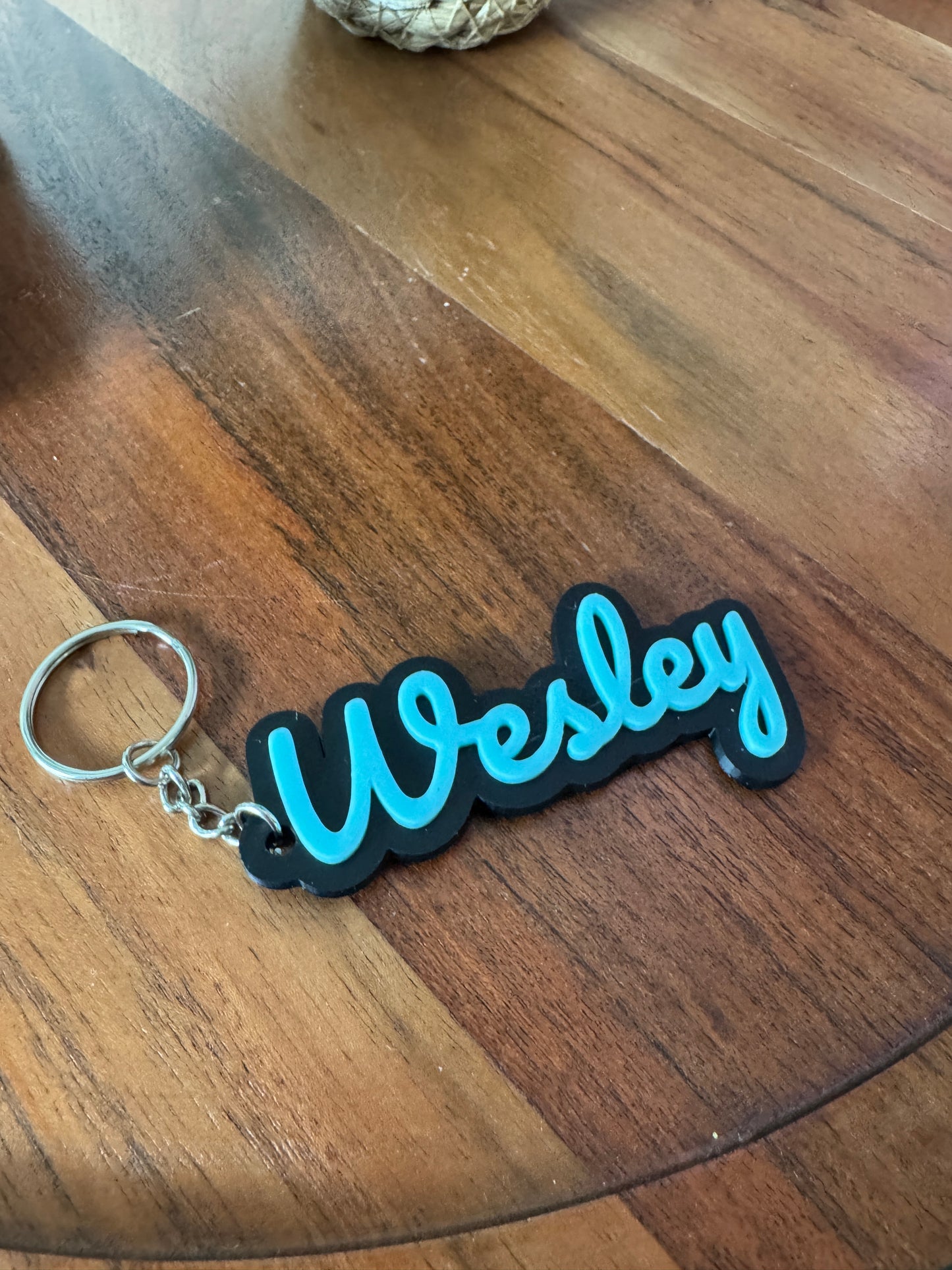 3D Printed Name Keychains