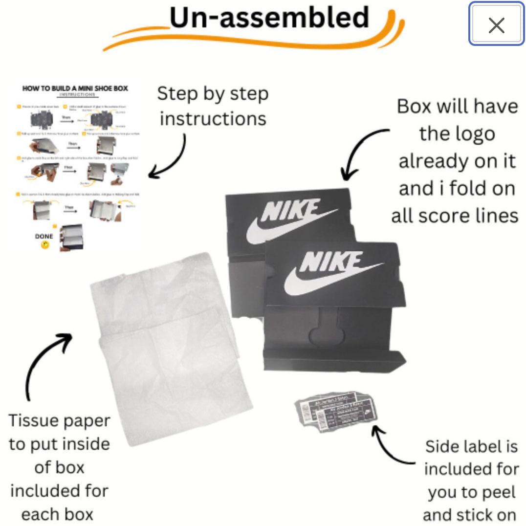 Sneaker/Shoe - Favor Box