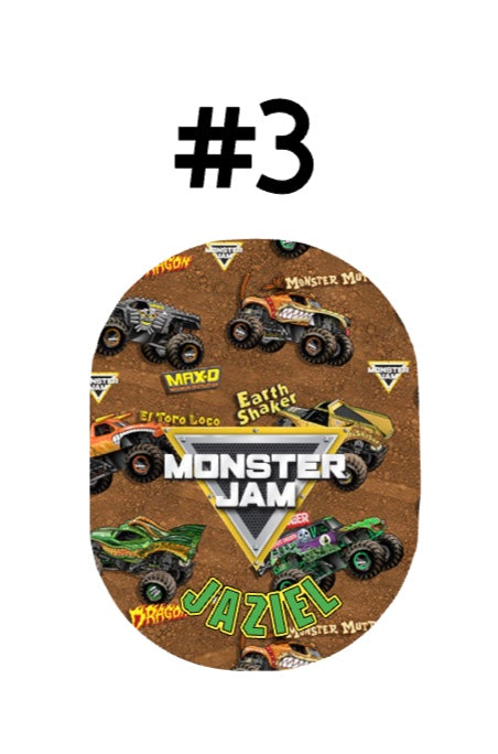 Monster Jam Pringles Lid sticker