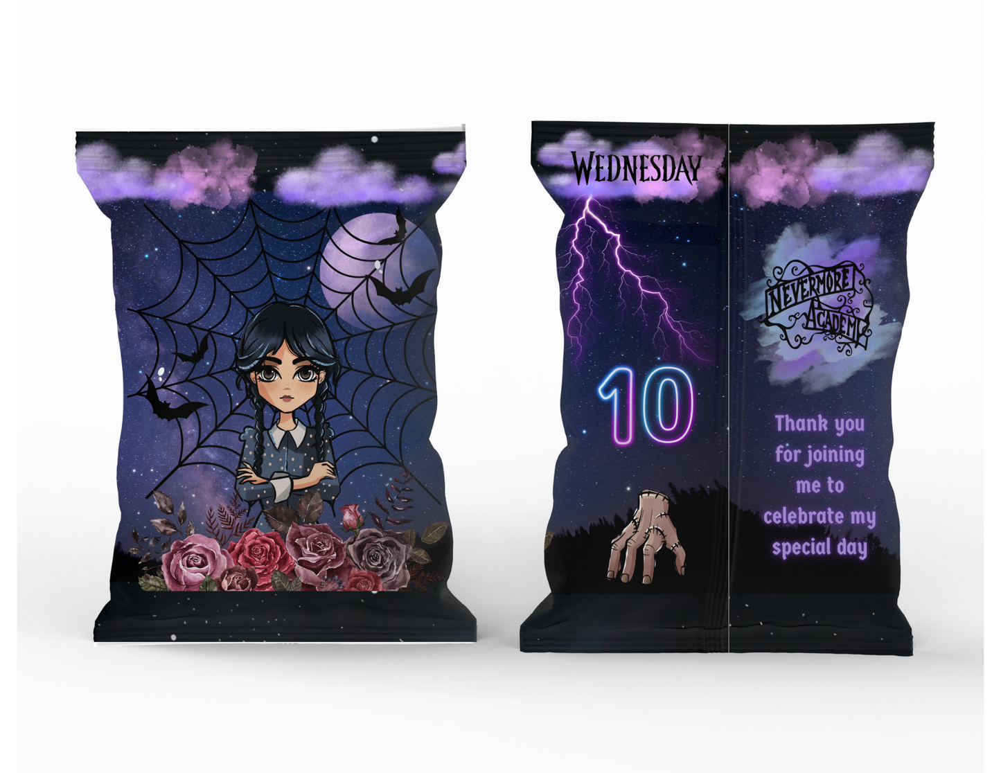 Wednesday Adams - Chip Bags